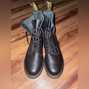 Doc Martens Smooth Leather Lace Up Boots. True to Size